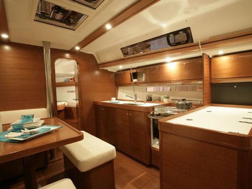 Carloforte Sailboat 3 cabin 6 berths 6 guests 12.17 m Listing Number: #6786 2