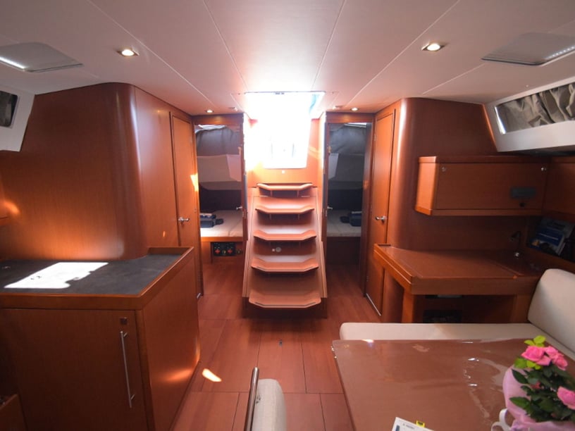 Carloforte Sailboat 5 cabin 10 berths 10 guests 14.68 m Listing Number: #6789 4