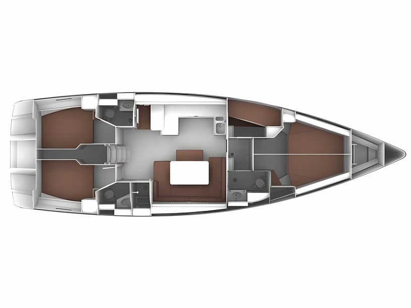 Sukošan Barca a vela cabina 5  cuccette 11  11  ospiti 14.99 m Numero dell'inserzione: #6910 2