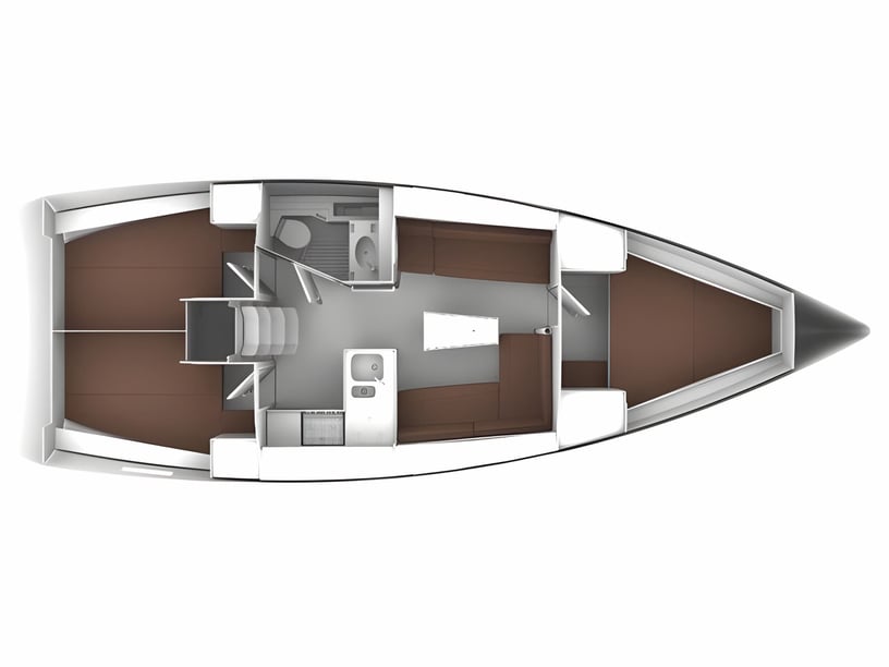 Sukošan Segelboot 3 Kabine 7 Liegeplätze 7 Gäste 11.2 m Nummer des Inserats: #6930 2