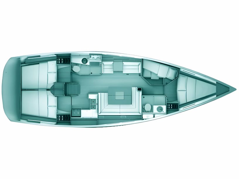 Volos Segelboot 4 Kabine 10 Liegeplätze 10 Gäste 12.99 m Nummer des Inserats: #6963 2