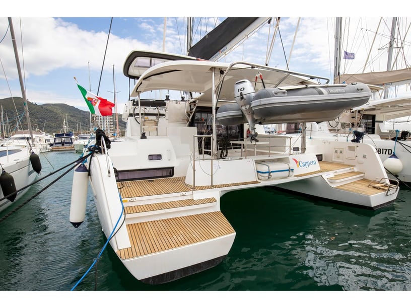 Salerno Catamaran 4 cabin 12 berths 12 guests 12.94 m Listing Number: #7282