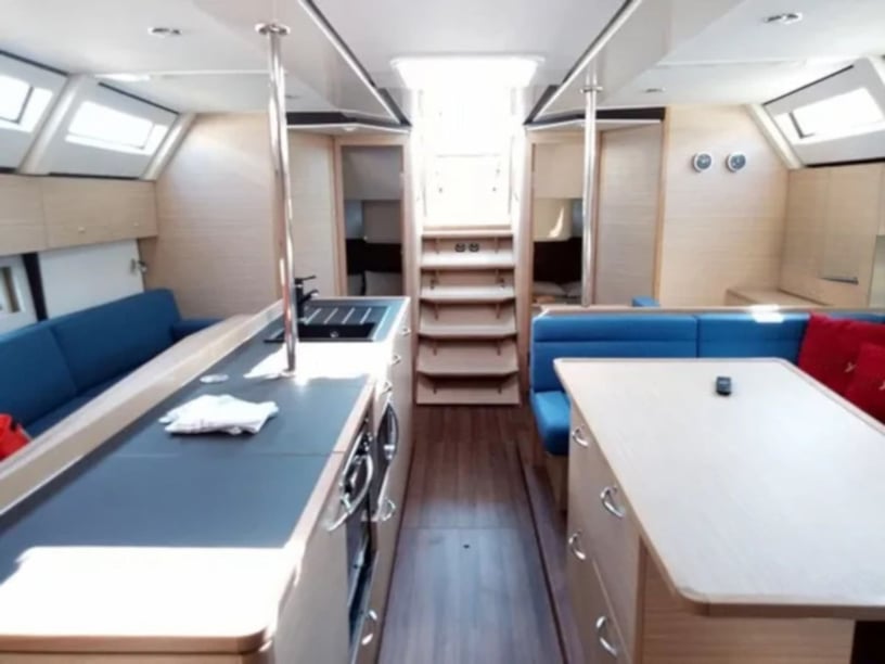 Punat Sailboat 5 cabin 12 berths 12 guests 14.93 m Listing Number: #7363 2