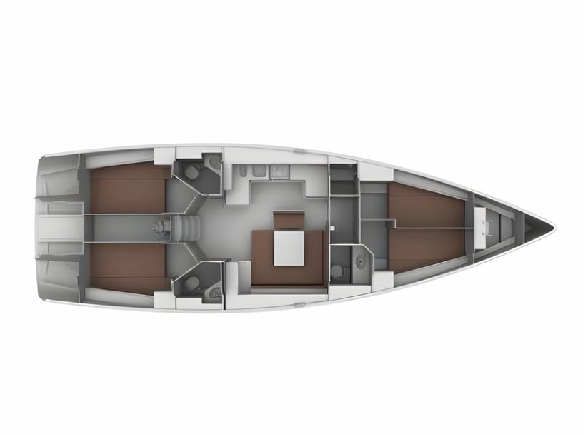 Sukošan Segelboot 4 Kabine 9 Liegeplätze 9 Gäste 14.27 m Nummer des Inserats: #7784 2