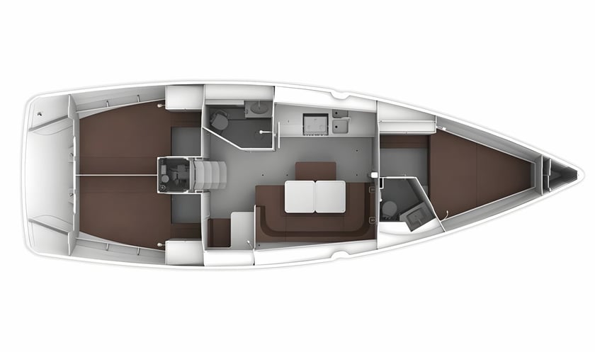 Sukošan Barca a vela cabina 3  cuccette 8  8  ospiti 12.35 m Numero dell'inserzione: #7810 2