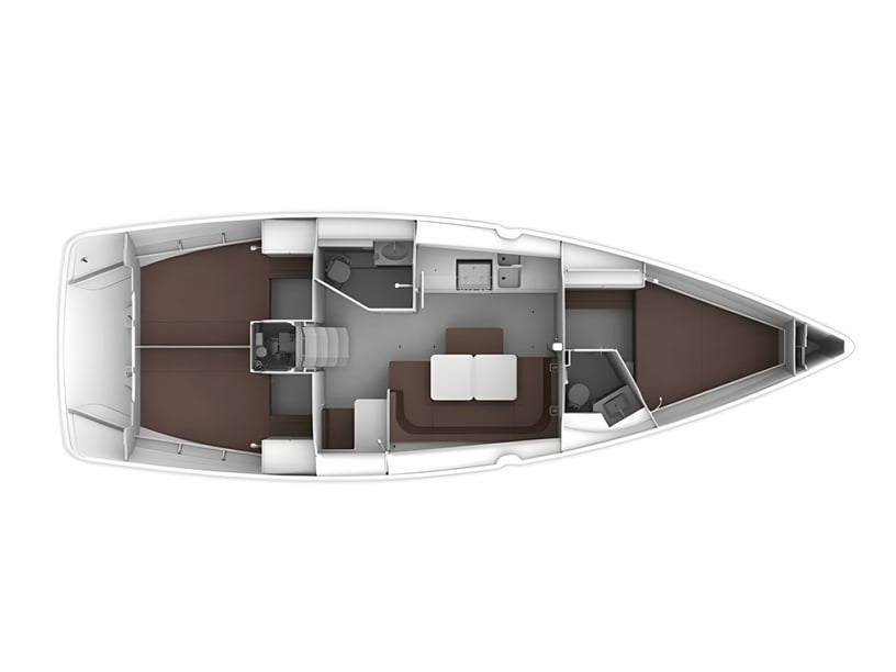 Sukošan Barca a vela cabina 3  cuccette 8  8  ospiti 12.35 m Numero dell'inserzione: #7819 2