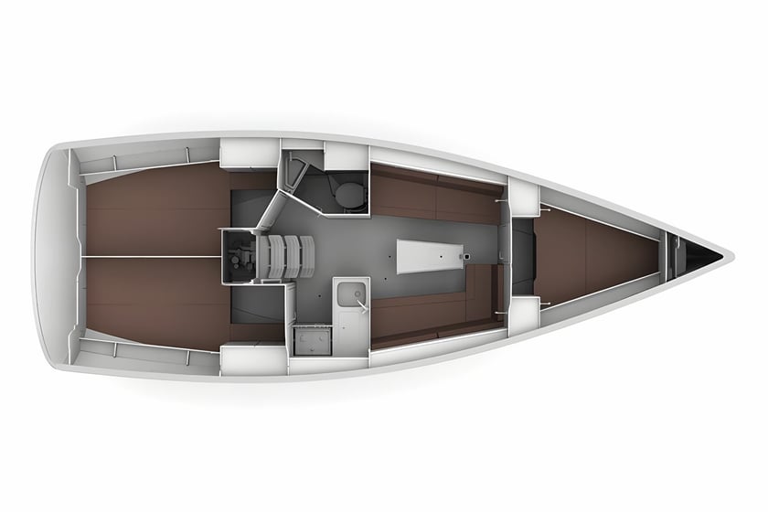 Sukošan Barca a vela cabina 3  cuccette 7  7  ospiti 9.99 m Numero dell'inserzione: #7829 2