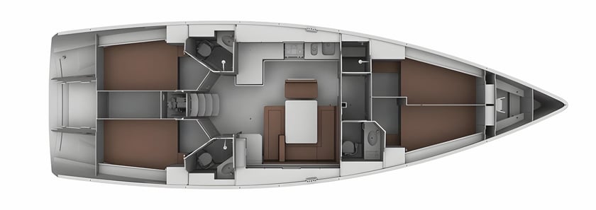 Santa Cruz de Tenerife Barca a vela cabina 4  cuccette 8  8  ospiti 14.27 m Numero dell'inserzione: #7992 2