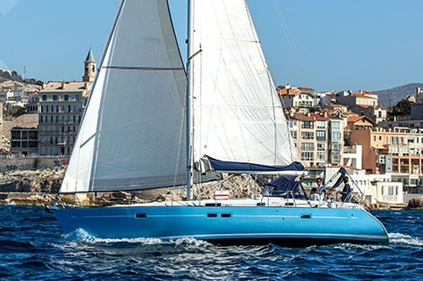 Marseille Sailboat 3 cabin 8 berths 8 guests 13 m Listing Number: #8016