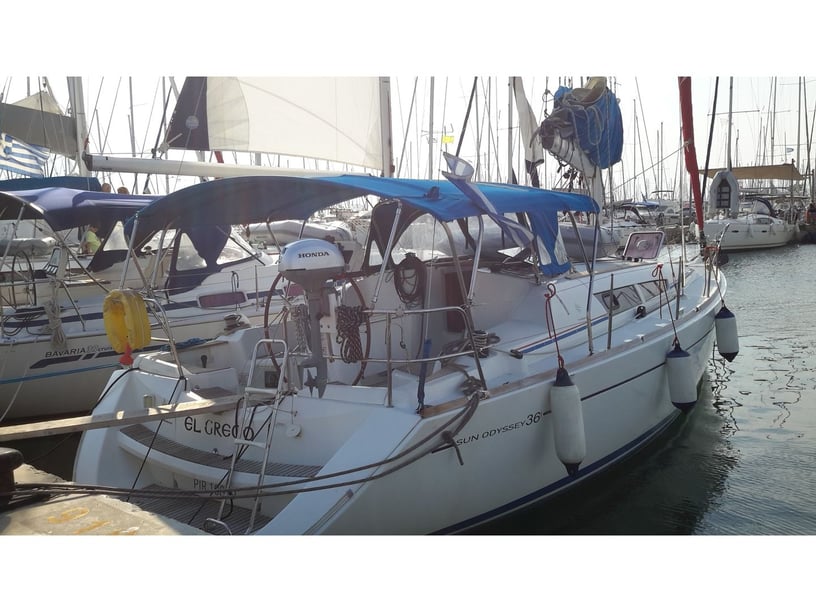 Athens Sailboat 3 cabin 6 berths 6 guests 10.94 m Listing Number: #834