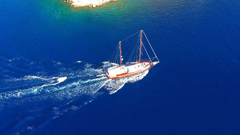 Marmaris Gulet 4 cabin 8 berths 108 guests 25 m Listing Number: #8768 3