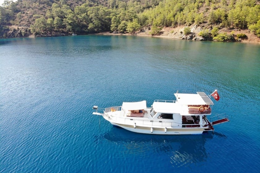 Gocek Gulet Cabine 2  Couchettes 4  Invités 4  14 m Numéro de l'annonce: #8806 3