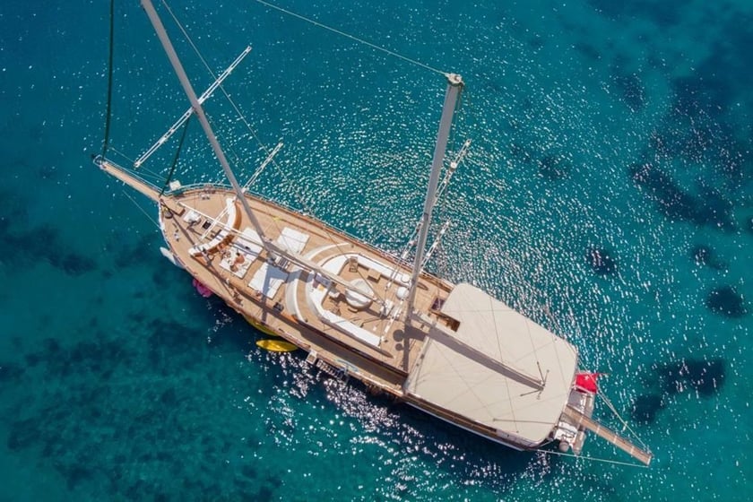 Marmaris Gulet 6 Kabine 12 Liegeplätze 12 Gäste 32 m Nummer des Inserats: #8878 3