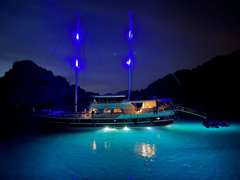 Bozburun Gulet 6 kabin Konaklama 12 kişi Seyir 12 kişi 30 m İlan No: #9033 3