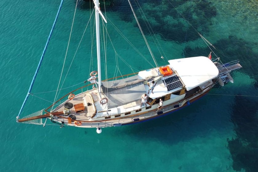 Bodrum Caicco cabina 3  cuccette 6  6  ospiti 17 m Numero dell'inserzione: #9045 5