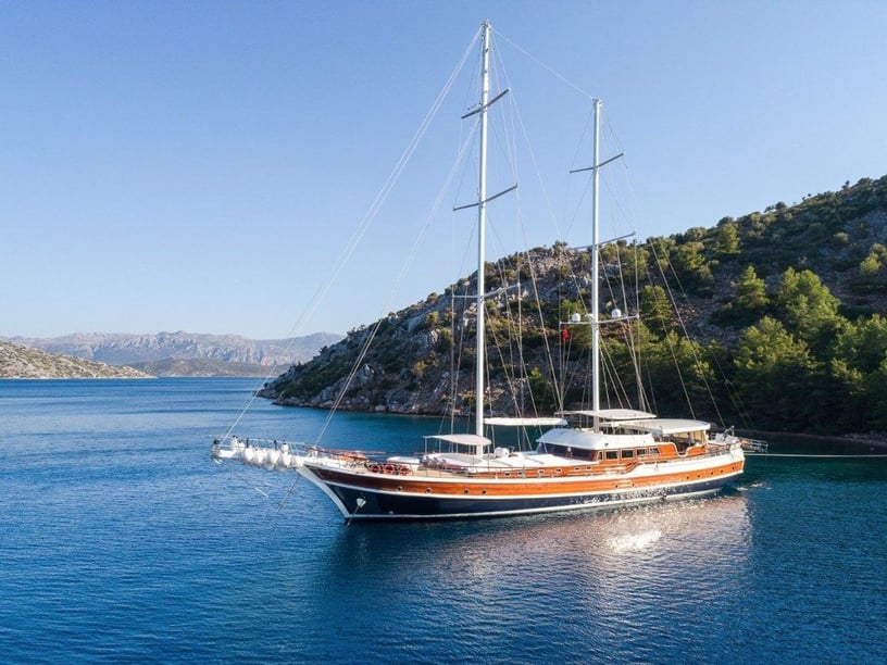 Marmaris Gulet 8 kabin Konaklama 16 kişi Seyir 16 kişi 42 m İlan No: #9200 5