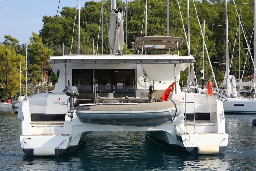 Gocek Catamaran Cabine 4  Couchettes 8  Invités 10  11.73 m Numéro de l'annonce: #9210