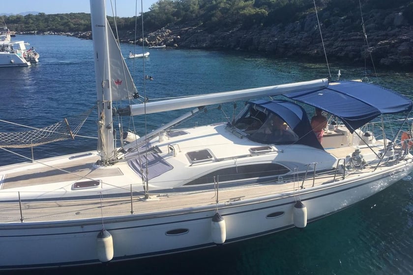 Bodrum Yelkenli 3 kabin Konaklama 6 kişi Seyir 6 kişi 50 ft İlan No: #9235 4