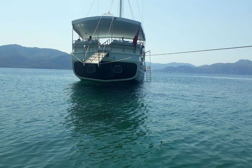 Bozburun Gulet 4 cabin 8 berths 8 guests 20 m Listing Number: #9268 5