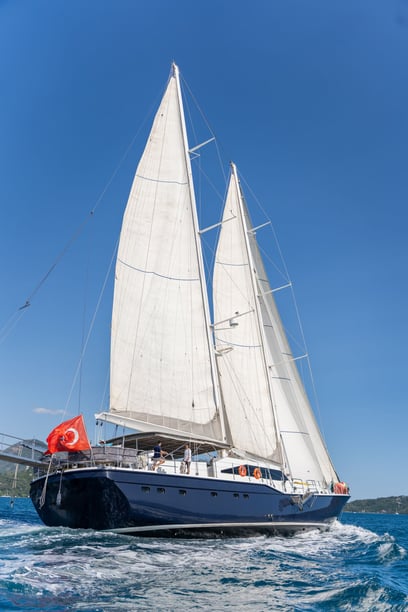 Marmaris Gulet 5 cabin 12 berths 12 guests 44 m Listing Number: #9273 4