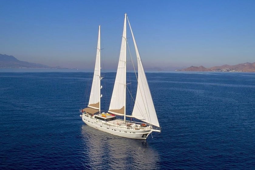 Bodrum Caicco cabina 8  cuccette 18  18  ospiti 39.1 m Numero dell'inserzione: #9305