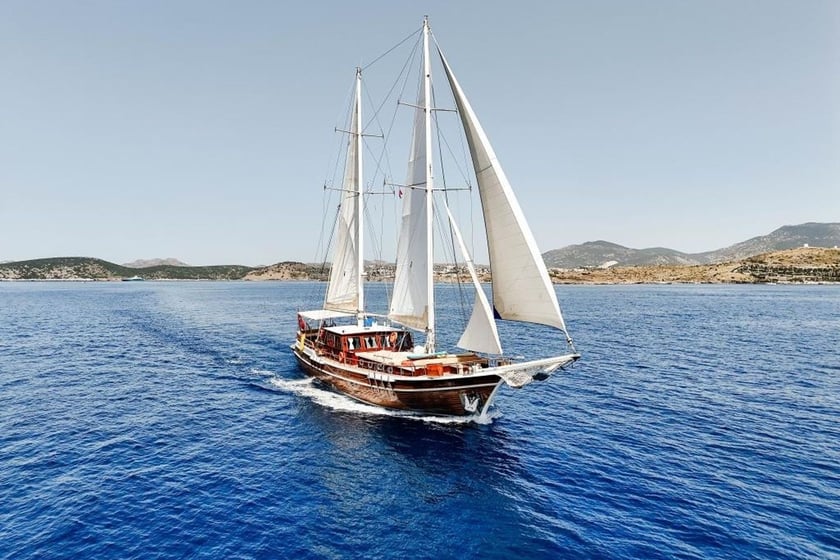 Bodrum Goleta Cabina 8  17  literas 17  invitados 30 m Número de anuncio: #9307 2