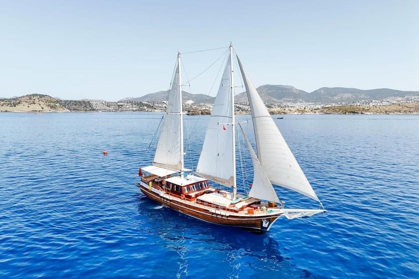 Bodrum Goleta Cabina 8  17  literas 17  invitados 30 m Número de anuncio: #9307