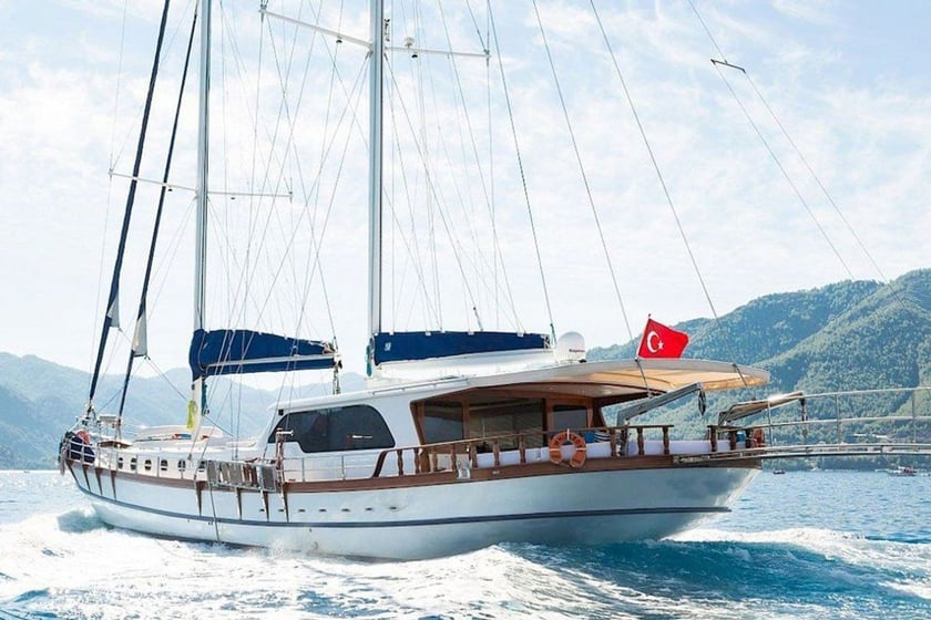 Fethiye Gulet Cabine 4  Couchettes 8  Invités 8  25 m Numéro de l'annonce: #9348 5