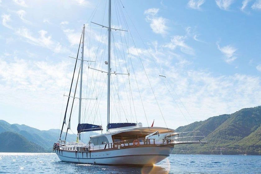 Fethiye Gulet Cabine 4  Couchettes 8  Invités 8  25 m Numéro de l'annonce: #9348 4