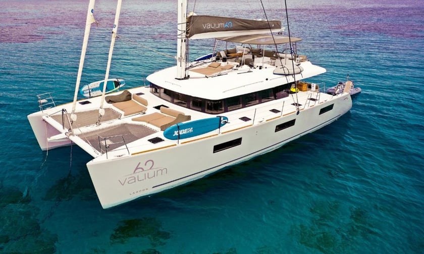 Athens Catamaran 5 cabin 10 berths 10 guests 18.9 m Listing Number: #935 2