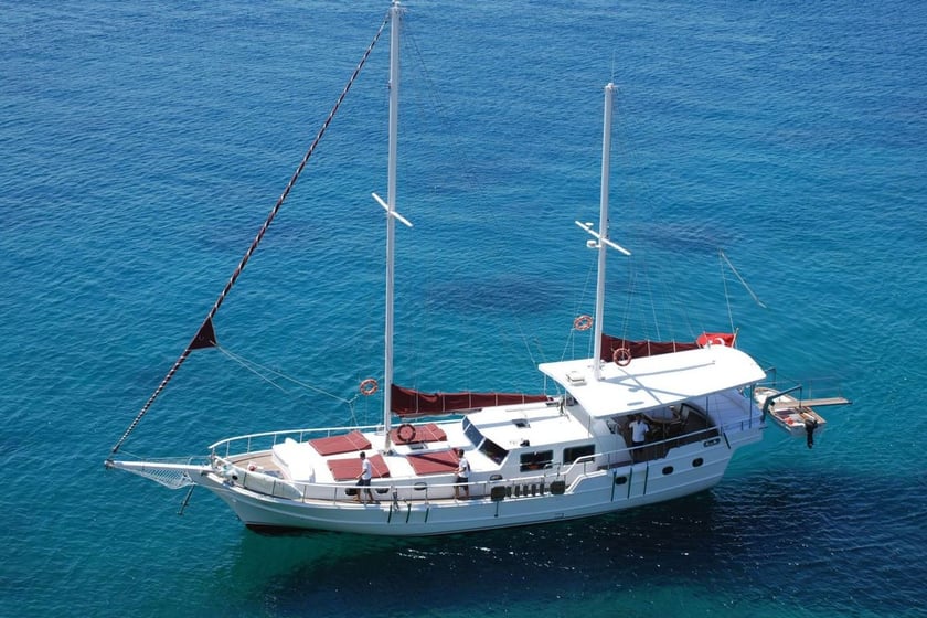 Bodrum Caicco cabina 4  cuccette 8  8  ospiti 20 m Numero dell'inserzione: #9351