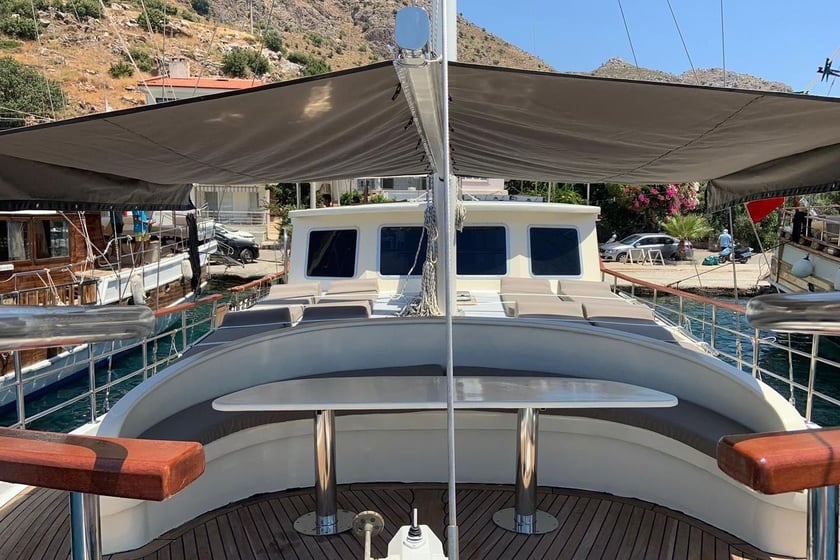 Bozburun Gulet 5 cabin 10 berths 10 guests 19 m Listing Number: #9368 4