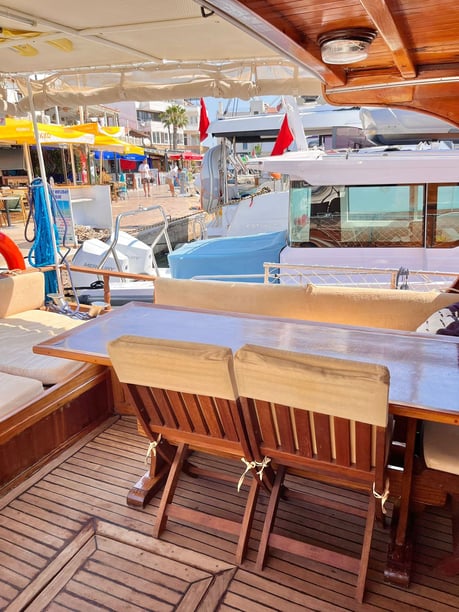 Datca Goleta Cabina 3  6  literas 6  invitados 15 m Número de anuncio: #9443 4