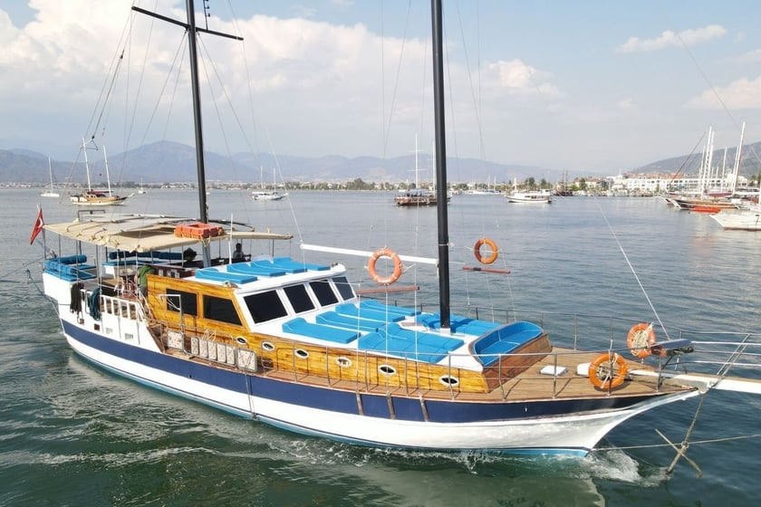 Fethiye Gulet 5 cabin 10 berths 10 guests 20 m Listing Number: #9515 2