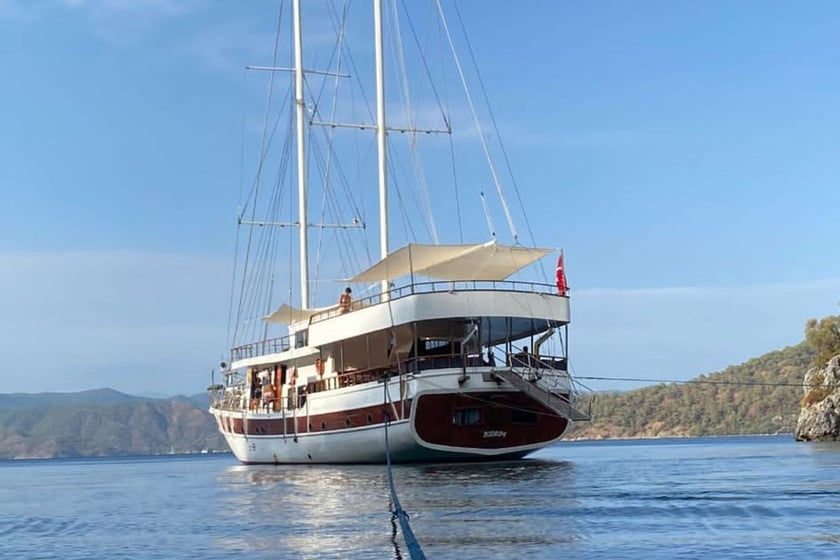 Selimiye Gulet 9 cabin 25 berths 25 guests 32 m Listing Number: #9702 4