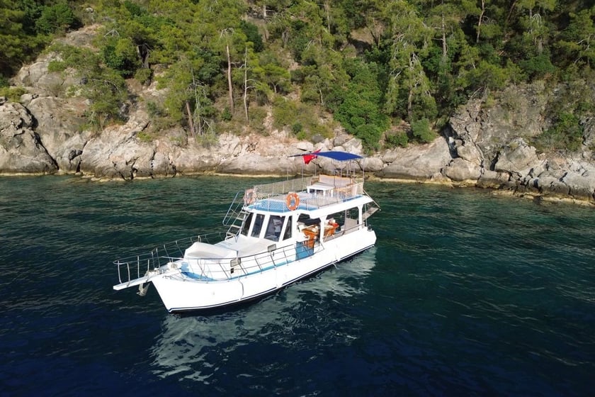 Fethiye Gulet   12  gasten 12 m Lijstnummer: #9744