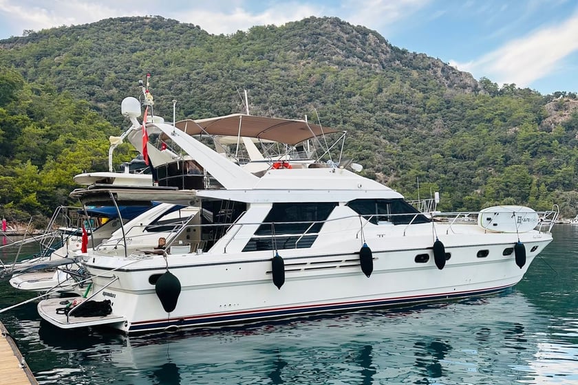 Göcek Yacht a motore cabina 3  cuccette 6  6  ospiti 55 ft Numero dell'inserzione: #9749