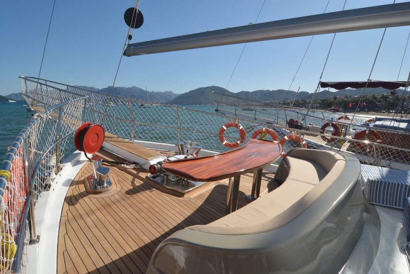Marmaris Gulet 4 Kabine 8 Liegeplätze 35 Gäste 24 m Nummer des Inserats: #9768 5