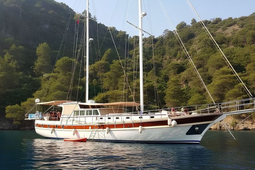 Kerkira Gulet 4 Kabine 9 Liegeplätze 9 Gäste 24 m Nummer des Inserats: #9806