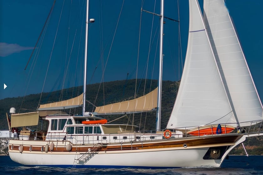 Kerkira Gulet 4 Kabine 9 Liegeplätze 9 Gäste 24 m Nummer des Inserats: #9806 2