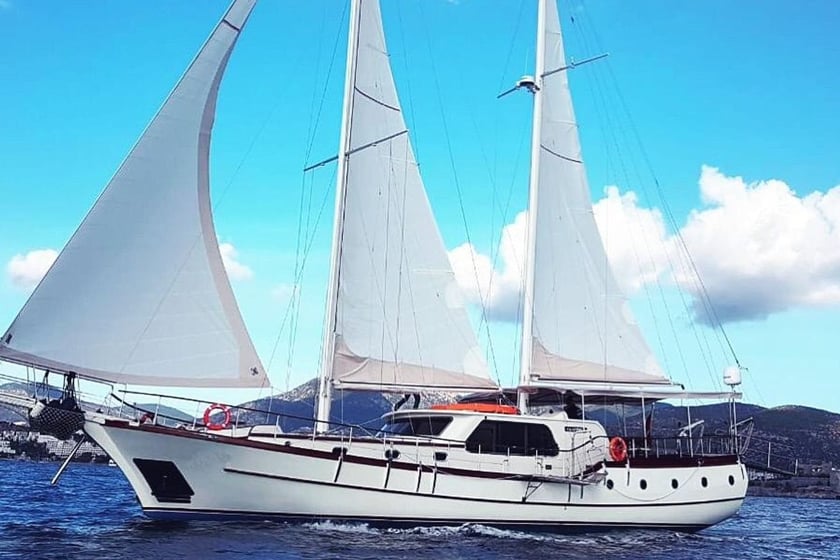 Bodrum Gulet 4 cabin 8 berths 8 guests 22 m Listing Number: #9870