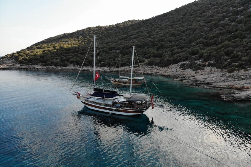 Kas Gulet 6 cabin 12 berths 12 guests 21.9 m Listing Number: #9890 3