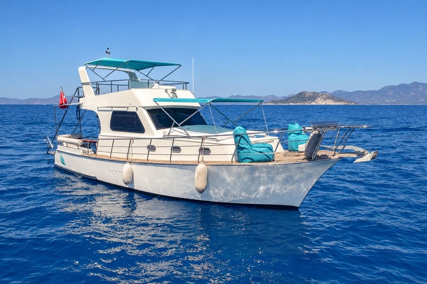Fethiye Motor Yacht   8 guests 11.6 m Listing Number: #9967