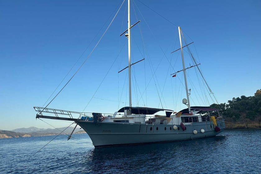 Göcek Gulet 6 kabin Konaklama 12 kişi Seyir 12 kişi 27 m İlan No: #9969 2